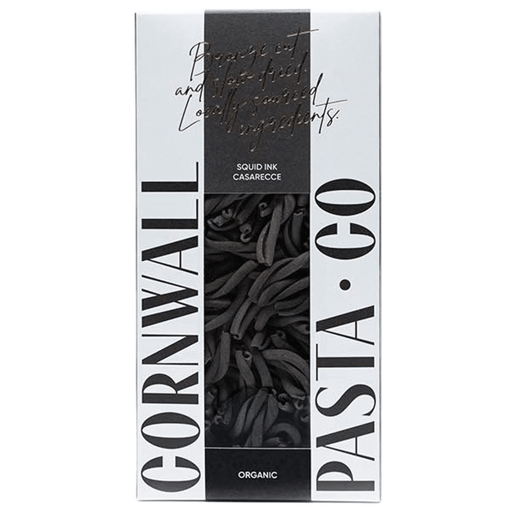 Cornwall Pasta Co Organic Squid Ink Casarecce 350g